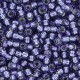 Toho seed beads 8/0 round Silver-Lined Tanzanite - TR-08-39